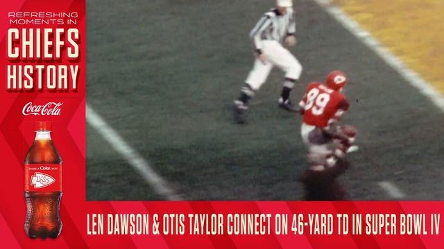 Len Dawson To Otis Taylor In Super Bowl IV | Refreshing Moments In Chiefs History