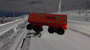 КАК ОСТАНОВИТЬ ОГРОМНЫЕ НОВОГОДНИЕ САНИ? Погоня за Поездом Пожирателем. Гоша и Чич.