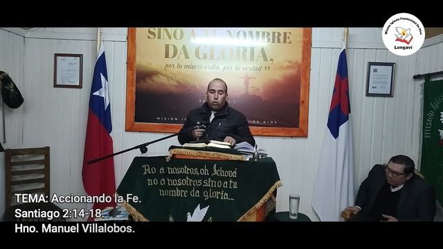 TEMA: ACCIONANDO LA FE - SANTIAGO 2:14-18 / HNO. MANUEL VILLALOBOS.