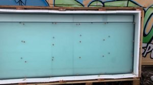 Как выглядит упаковка больших противопожарных стеклопакетов.