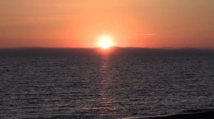 Закат 🌅, Шум моря 🌊, Пение птиц. Чистый четверг перед Пасхой.