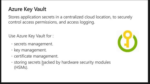 Microsoft Azure Fundamentals | Azure Key Vault -Part 1 | By Magdy Amin смотреть онлайн