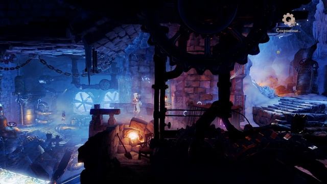 Trine 4 The Nightmare Prince Прохождение 16 Заснеженные вершины