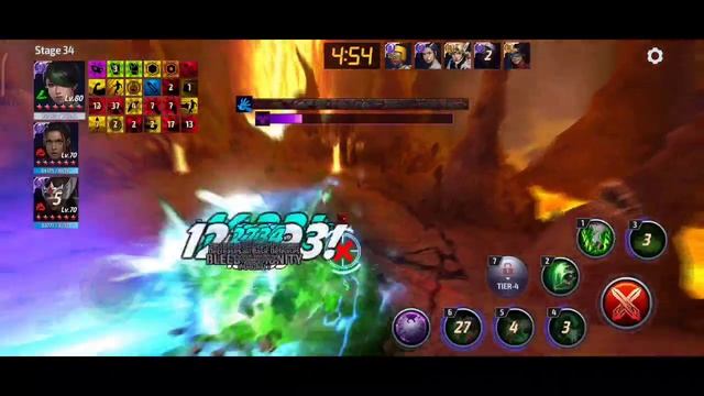 WBL Mephisto Comparison Black Widow And Shadow Shell Stage 34 - Marvel Future Fight