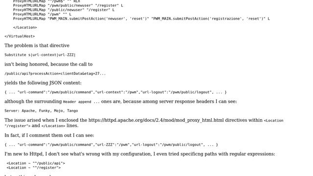 DevOps & SysAdmins: Httpd Location directive seems to suppress Substitute смотреть онлайн