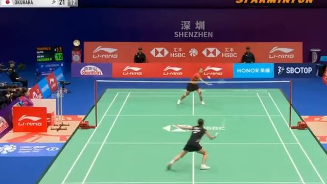Badminton China Masters 2023 - GREGORIA MARISKA TUNJUNG VS NOZOMI OKUHARA смотреть онлайн