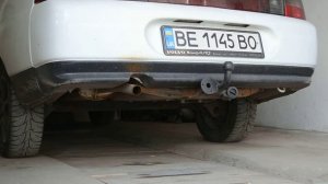 Стандартный выхлоп ВАЗ 2110