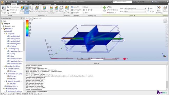 Autodesk Revit-CFD workflow | Trial run | Natural Ventilation | Simulation смотреть онлайн