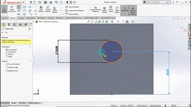 Solidworks Exercise 17 [Tutorial For Beginner] смотреть онлайн