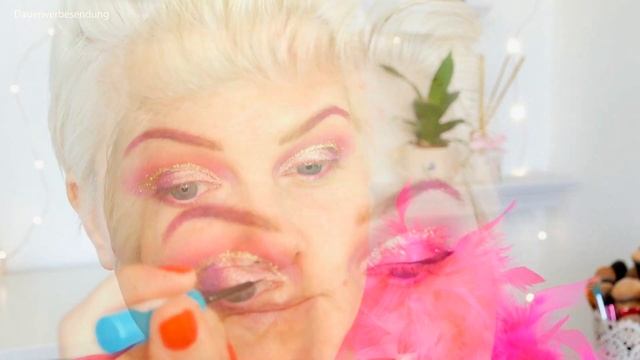 Einfaches Flamingo Make-up für Karneval ♡ Tutorial смотреть онлайн