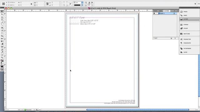 Setup A File For Print Production In Adobe InDesign (Part 1 of 4) смотреть онлайн