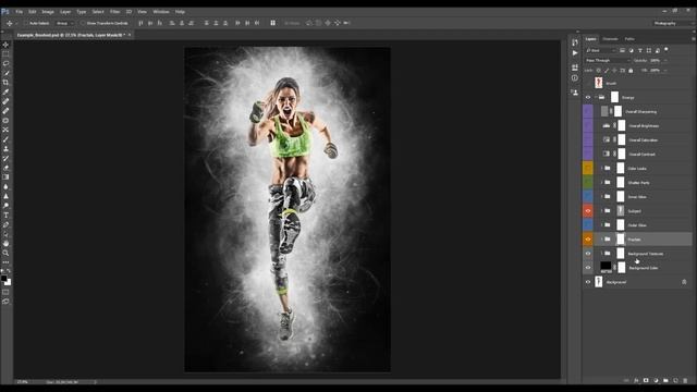 Energy Photoshop Effect | Adobe Photoshop Tutorial смотреть онлайн