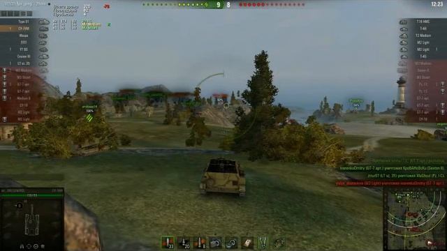 World of Tanks. Как играть и выиграть на 1-3 уровнях. СУ-76М. Карта Рудники. смотреть онлайн