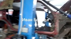 Niva Chevrolet Нива Шевроле Замена порогов. на профильную трубу.