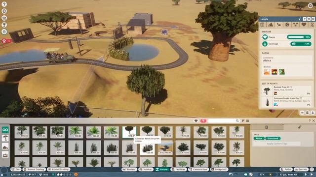 Savannah Habitat Speed Build | Planet Zoo Beta смотреть онлайн