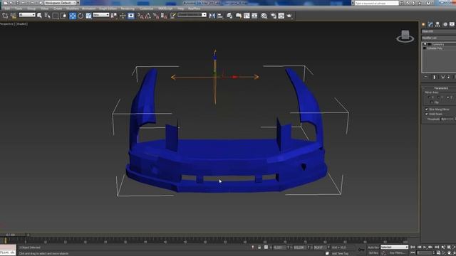 Kurs 3ds Max - esencja: Modyfikator Symmetry смотреть онлайн