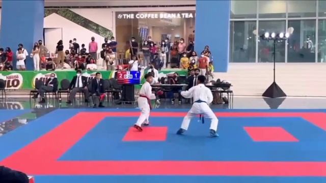 Final.!!Kumite Alvince(SABAH AO) VS (PHILIPINES AKA)Khalkil INTERNATIONAL PHILIPINES KARATE CUP,202 смотреть онлайн