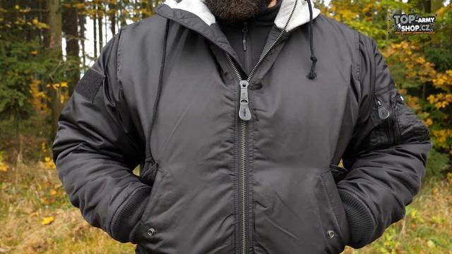 Zimní Bunda MA1 Sweat Hooded Brandit® Stará Dobrá Klasika! Rigad