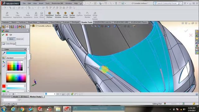 Car Appereances Solidworks 2015 смотреть онлайн