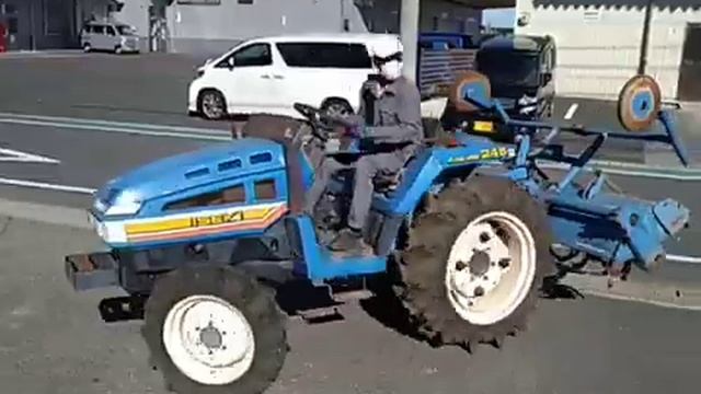 www.supertraktora.ru Японский мини трактор ISEKI TU245 смотреть онлайн