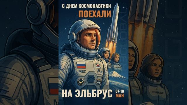 🚀 12 апреля. День космонавтики.