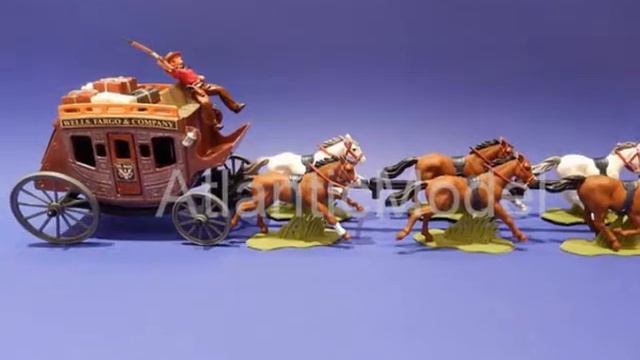 Солдатики 1/32 DSG Дилижанс компании Fargo США смотреть онлайн