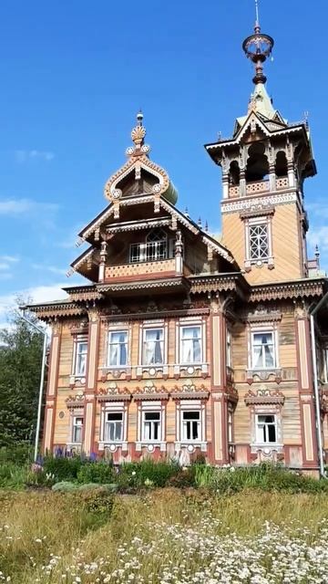 Лесной терем в Асташово. Костромская область #деревня #дом #костромскаяобласть смотреть онлайн
