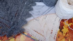 Замечательный простой узор для косынки⚡