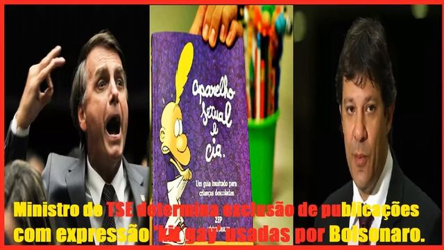 Ministro do TSE determina exclusão de publicações com expressão 'kit gay' usadas por Bolsonaro. смотреть онлайн