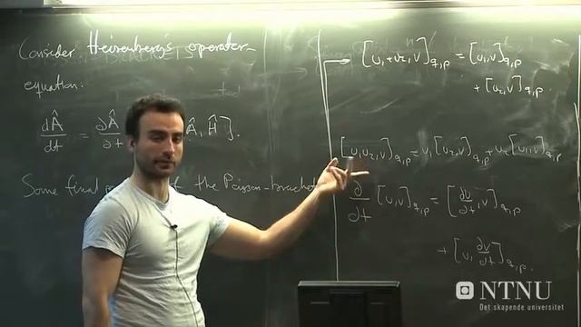 Classical Mechanics lecture 48 Poisson brackets Part 2 - Jacob Linder смотреть онлайн