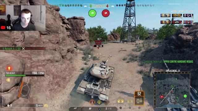 [PS5/FR] WoTConsole | Nouvelle Saison ! Gameplay T58 heavy (& New Kondor ?) смотреть онлайн