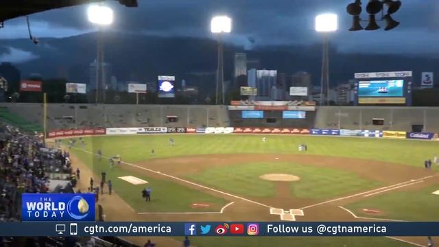 Venezuelan baseball an escape and reminder of economic crisis смотреть онлайн