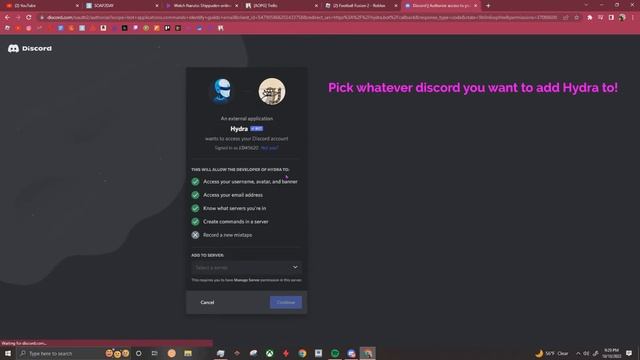 How to add Hydra to your discord server. | Very in depth sophisticated guide. | October 2022. смотреть онлайн