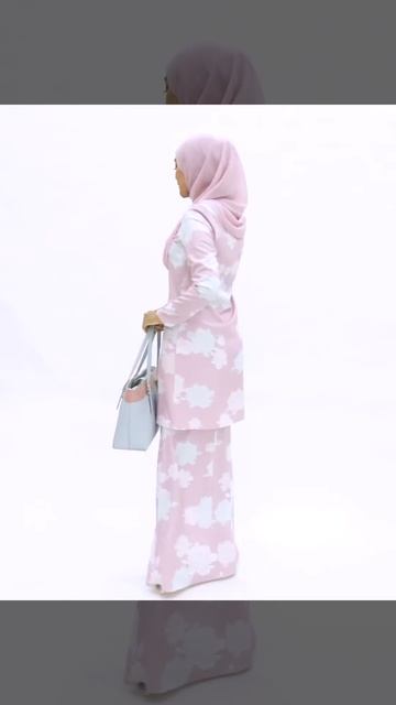 LOUISE TOTE BAG - BABY BLUE PINK