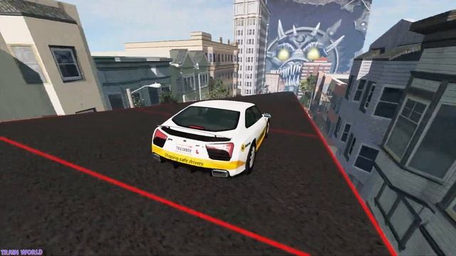 Jumping In The Mouth Book of Vile Darkness - Beamng Drive TrainWorld смотреть онлайн