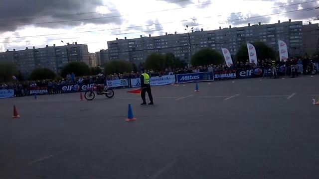 Участник № 26 Мото Джимхана 29.08.2015 Первенство С-Пб, 4 этап  Юнона