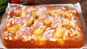 Знаменитый Итальянский пирог с нежным КРЕМОМ!  Просто и вкусно! Выпечка