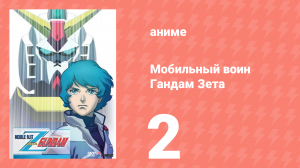 Мобильный воин Гандам Зета 2 серия (аниме-сериал, 1985)