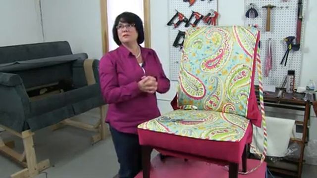 Kim's Upholstery Live Episode 19 Continuing OnThe Parsons Chair смотреть онлайн