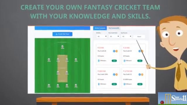 Star Sports 11 2D Animation Video смотреть онлайн