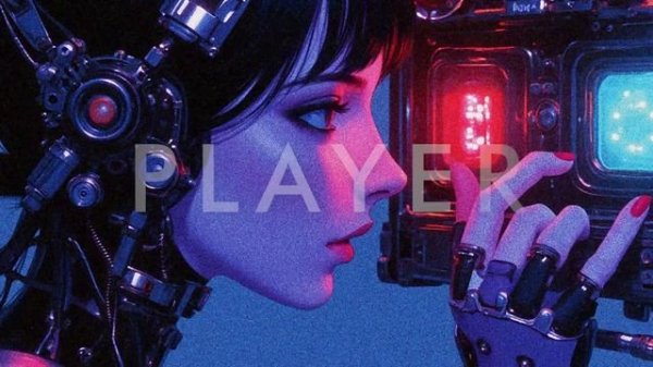 PLAYER - A Chillwave Synthwave Mix Tape Stuck In A VCR
