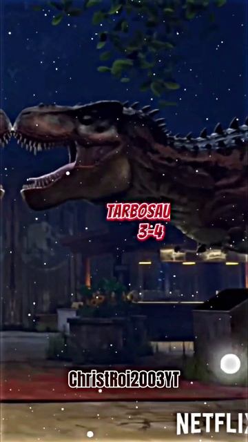 CC Spinosaurus v.s CCHA Tarbosaurus #jurassicworld #campcretaceous #shorts смотреть онлайн