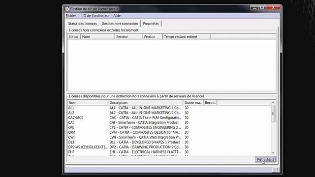 CATIA LICENSE BORROWING смотреть онлайн