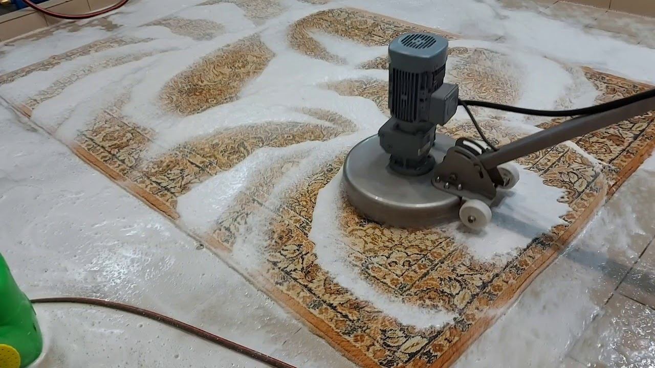 Стирка старого шерстяного ковра / Old Wool Carpet Washing