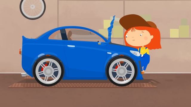 Мультики про машинки. Ремонт автомобиля у Доктора Машнковой смотреть онлайн