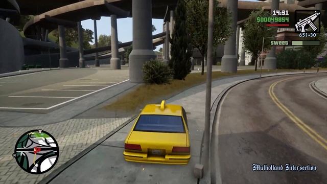 The Green Sabre | CJ finds out about Ryder and Smoke | GTA San Andreas Remastered смотреть онлайн