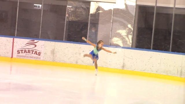 Regional c Kaunas Ice Winter Cup 2022 Advanced Novice Girls ПП 5 Polina VORONKO LAT смотреть онлайн