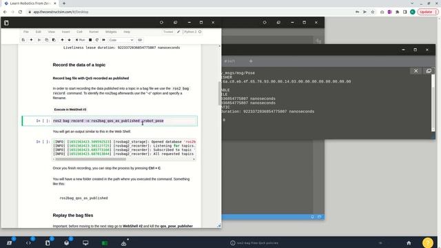 [ROS2 How-to] #3 - Replay Ros2Bags with changed Quality of Service setting смотреть онлайн