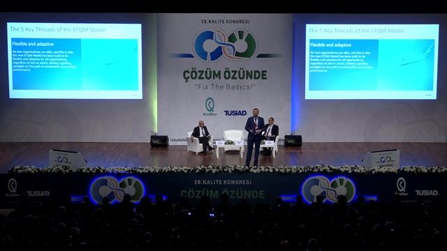 28. Kalite Kongresi, Özel Oturum- Yeni EFQM Modeli Neler Getiriyor? смотреть онлайн