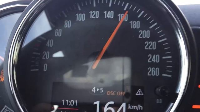 Mini F56 Cooper SD RPM Power 100-200kmh test смотреть онлайн